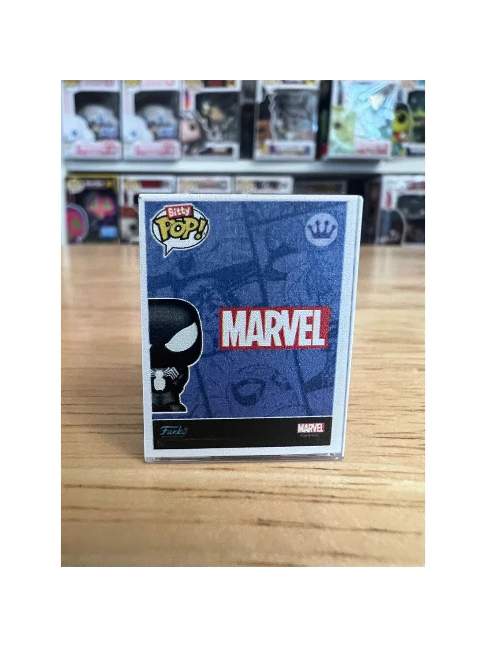 RARE BITTY 1-Inch Symbiote Suit Spider-man Funko Pop Vinyl Marvel Comics Venom